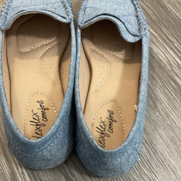 Blue ballet flats - Picture 3 of 3